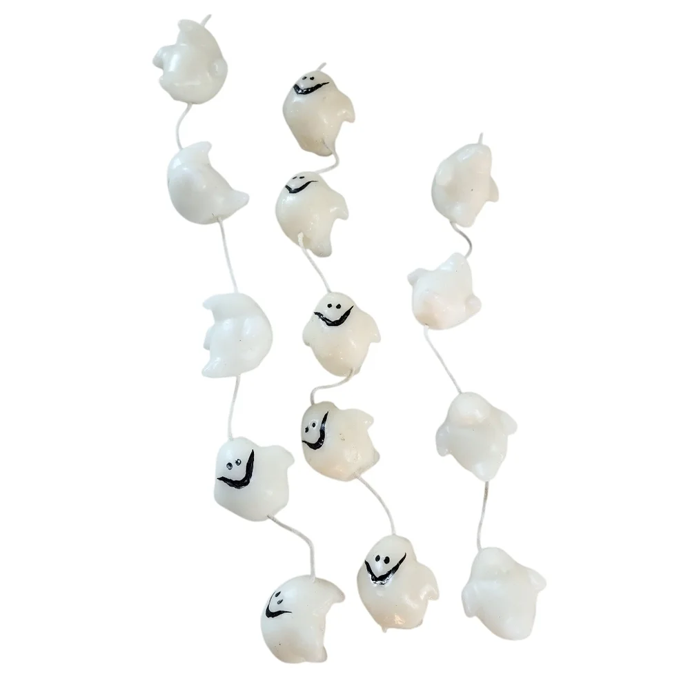 Mini Halloween Ghost Candles